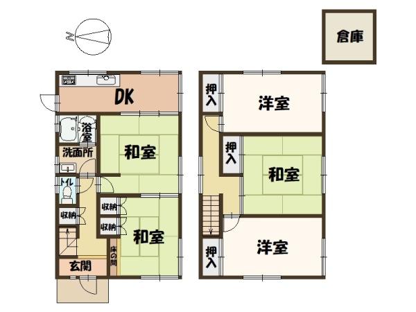 平群町春日丘2丁目土地約59坪付中古戸建