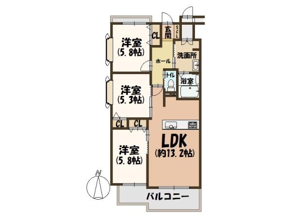 ルイシャトレ王寺　角部屋・フルリノベーション済
