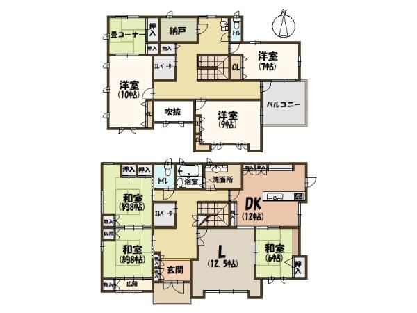 香芝市旭ケ丘５丁目の中古一戸建