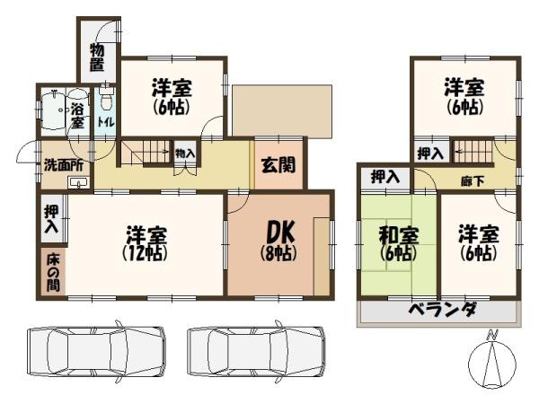 磯城郡田原本町宮古2024年改装中古戸建1380万円
