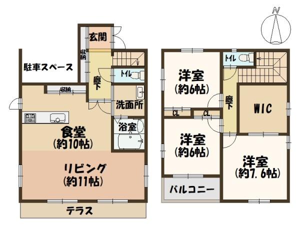 葛城市南花内平成28年築の中古戸建