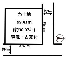 磯城郡田原本町大字宮森の売土地