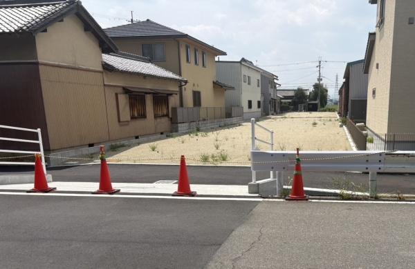 田原本町黒田建築条件無し売土地約125坪・駅5分