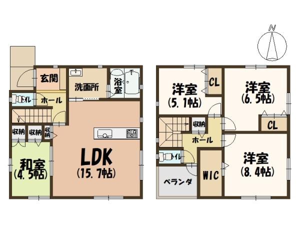 橿原市石原田町H25年築中古戸建4LDK