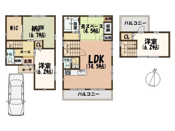 王寺町舟戸1丁目令和2年築・オール電化住宅