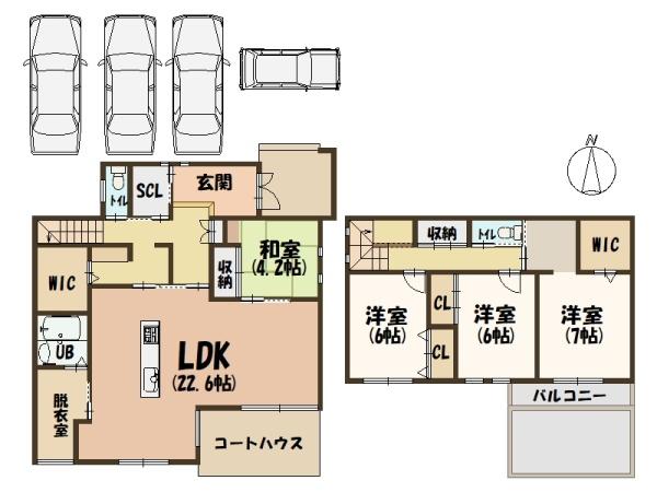 香芝市真美ヶ丘4丁目中古戸建