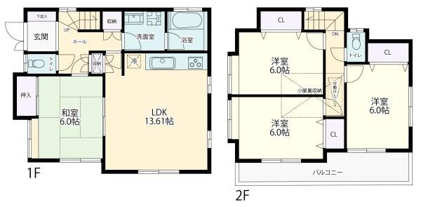 相模原市中央区東淵野辺３丁目の中古一戸建