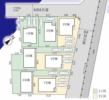 飯能市征矢町５期　全７棟　３号棟