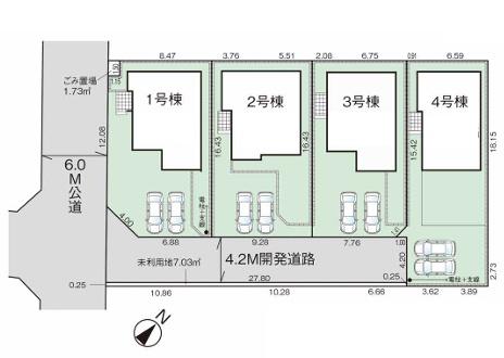 飯能市征矢町４期　全４棟　２号棟