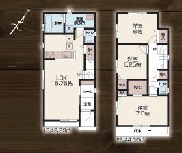 狭山入間川２６期　全２棟　１号棟