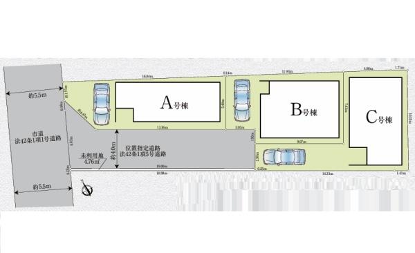 入間市扇町屋　全３棟　Ａ号棟