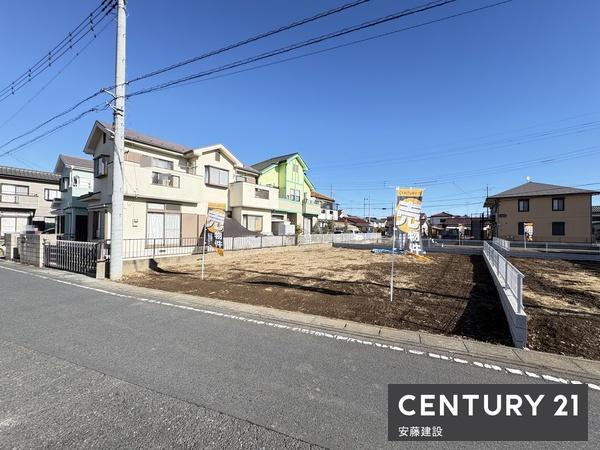 坂戸市泉町2丁目　建築条件なし売地　全3区画　A区画
