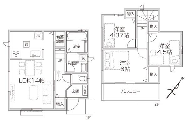 狭山北入曽21期　新築戸建