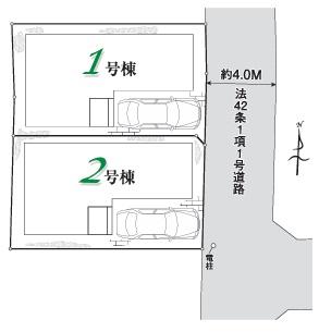所沢北中８期　新築全２棟　１号棟