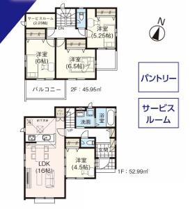 入間市野田９期　新築全２棟　１号棟