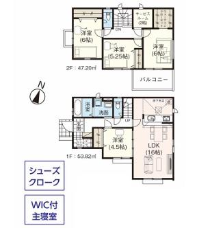 入間市野田９期　新築全２棟　２号棟