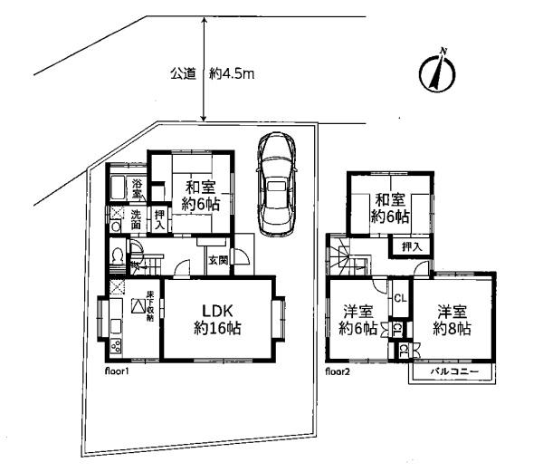 入間市春日町　敷地約37坪　中古戸建