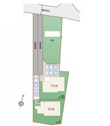 入間小谷田　新築全３区画　２号棟