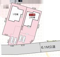 入間市扇台６期　新築全２棟　１号棟