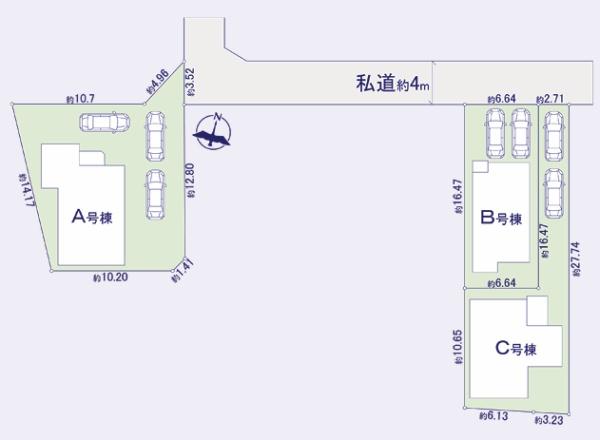所沢市向陽町　新築全３棟　Ｂ号棟