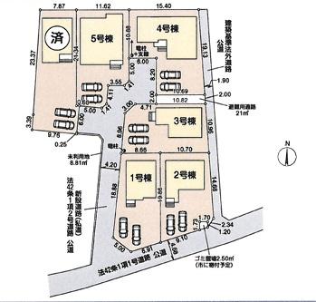 入間市宮寺第３　新築全６棟　２号棟