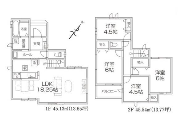 鶴ヶ島市上広谷2期　新築戸建