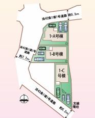狭山市笹井一丁目　新築全３棟　１－Ｃ号棟