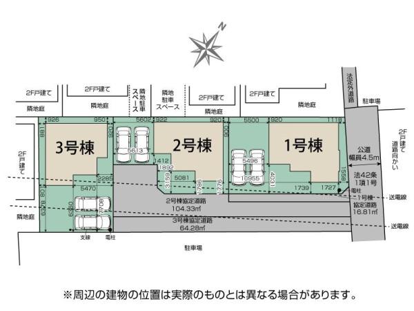 日高市中鹿山２期　新築全３棟　１号棟