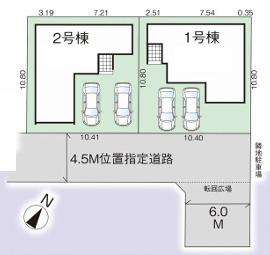 入間市東藤沢２４期　新築全２棟　１号棟