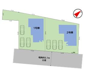 所沢市北原町３期　新築全２棟　１号棟