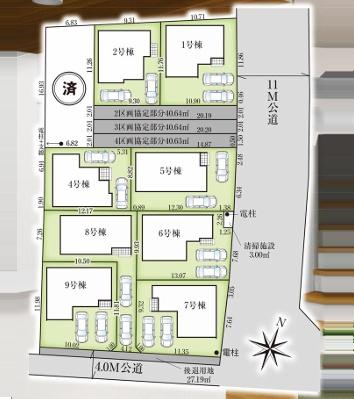 鶴ヶ島市脚折３１期　新築全９棟　５号棟