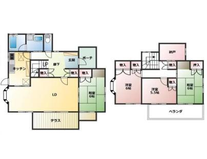 日高市武蔵台５丁目　敷地約５８坪　中古戸建