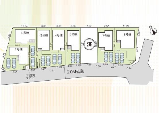 入間市扇台７期　新築全８棟　８号棟