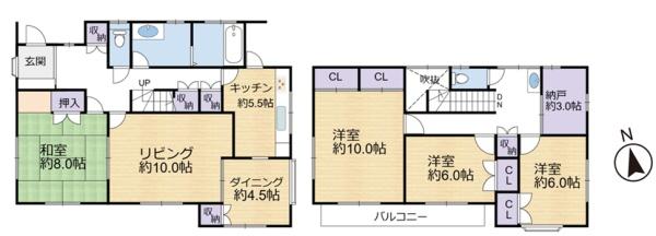 日高市横手2丁目　中古住宅