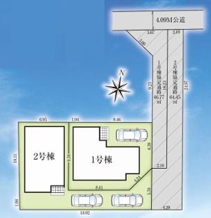 所沢市花園１４期　新築全２棟　１号棟