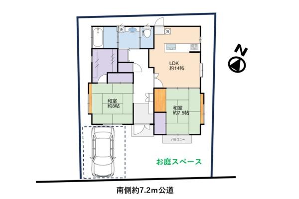 入間市新久　木下工務店施工　平屋建て