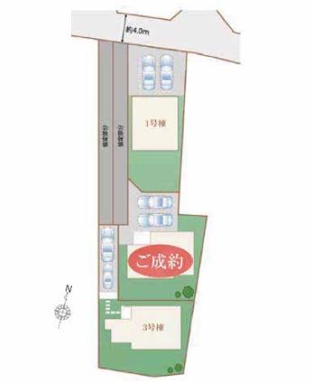 入間小谷田　新築全３区画　１号棟