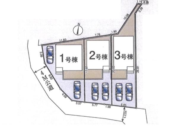 入間市南峯第９　新築戸建全３棟　2号棟