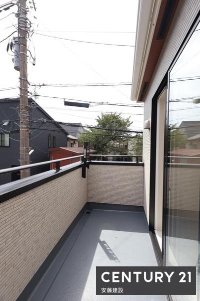 入間市東藤沢5丁目 新築全4棟 1号棟(バルコニー)