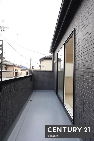入間市東藤沢5丁目 新築全4棟 2号棟(バルコニー)