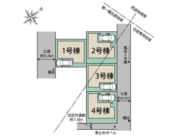入間市東藤沢５丁目　新築全４棟　２号棟