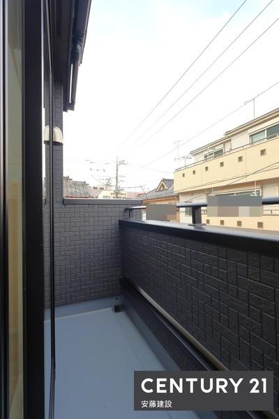 入間市東藤沢5丁目 新築全4棟 2号棟(バルコニー)