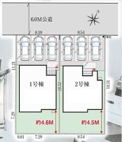 狭山市広瀬台１０期　新築全２棟　１号棟