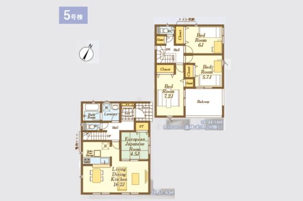入間市小谷田第29　新築全8棟　5号棟