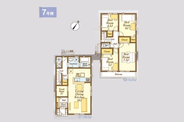 入間市小谷田第29　新築全8棟　7号棟