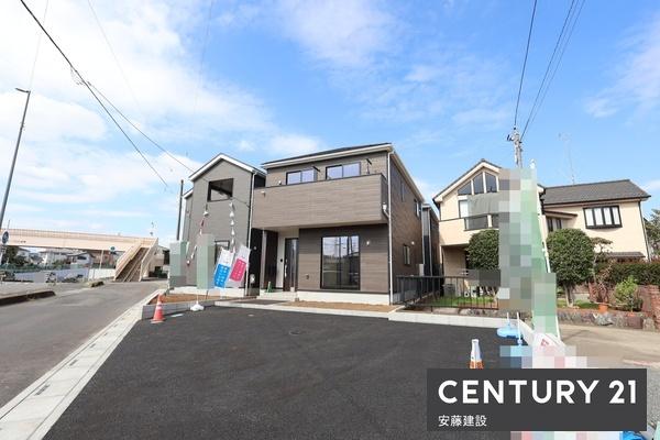 入間市小谷田第29 新築全8棟 7号棟(前面道路含む現地写真)