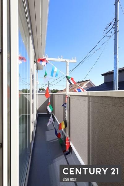 入間市新久第6 新築全3棟 3号棟(バルコニー)