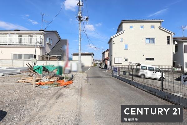 入間市野田10期 新築全4棟 4号棟(前面道路含む現地写真)