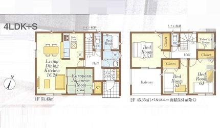 入間市宮寺第２８　新築全３棟　１号棟