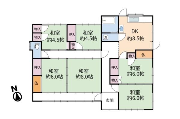 坂戸市大字多和目の中古一戸建て